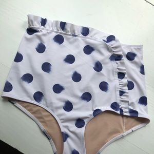 KJ Medium Brushed Dots Cascade Bottoms